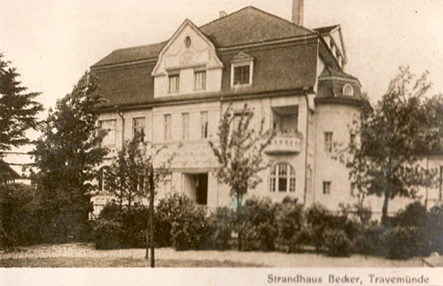 Strandhaus Becker Travemünde