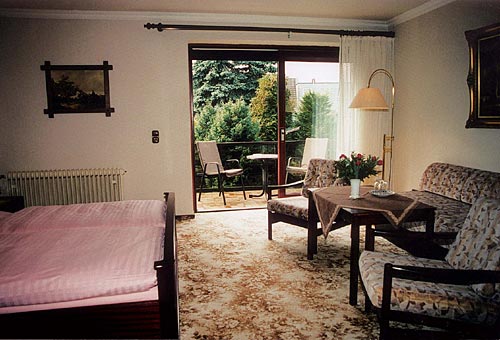 Gästezimmer des Hotels Haus Soldwisch